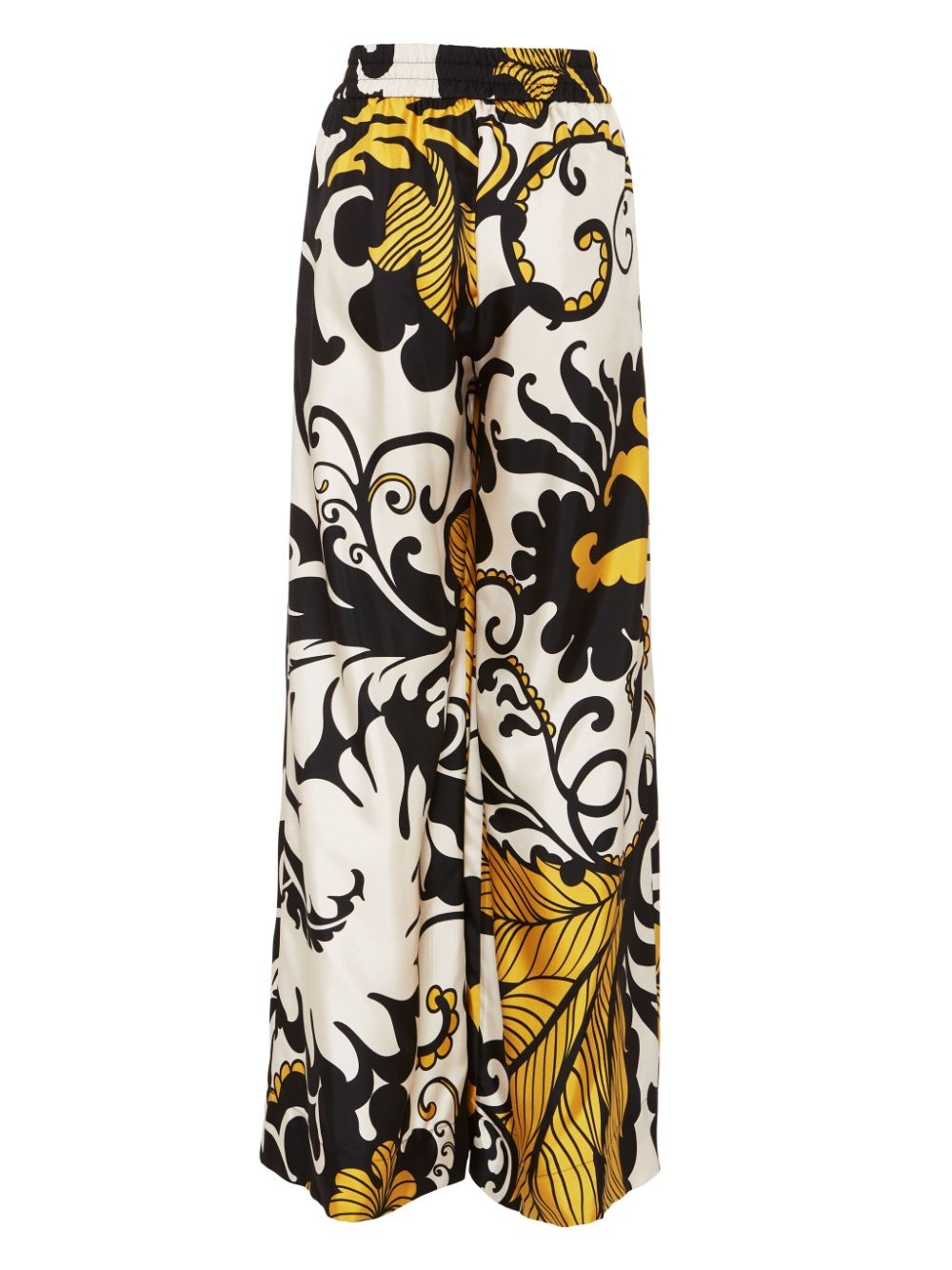 Marea-print palazzo trousers - 4