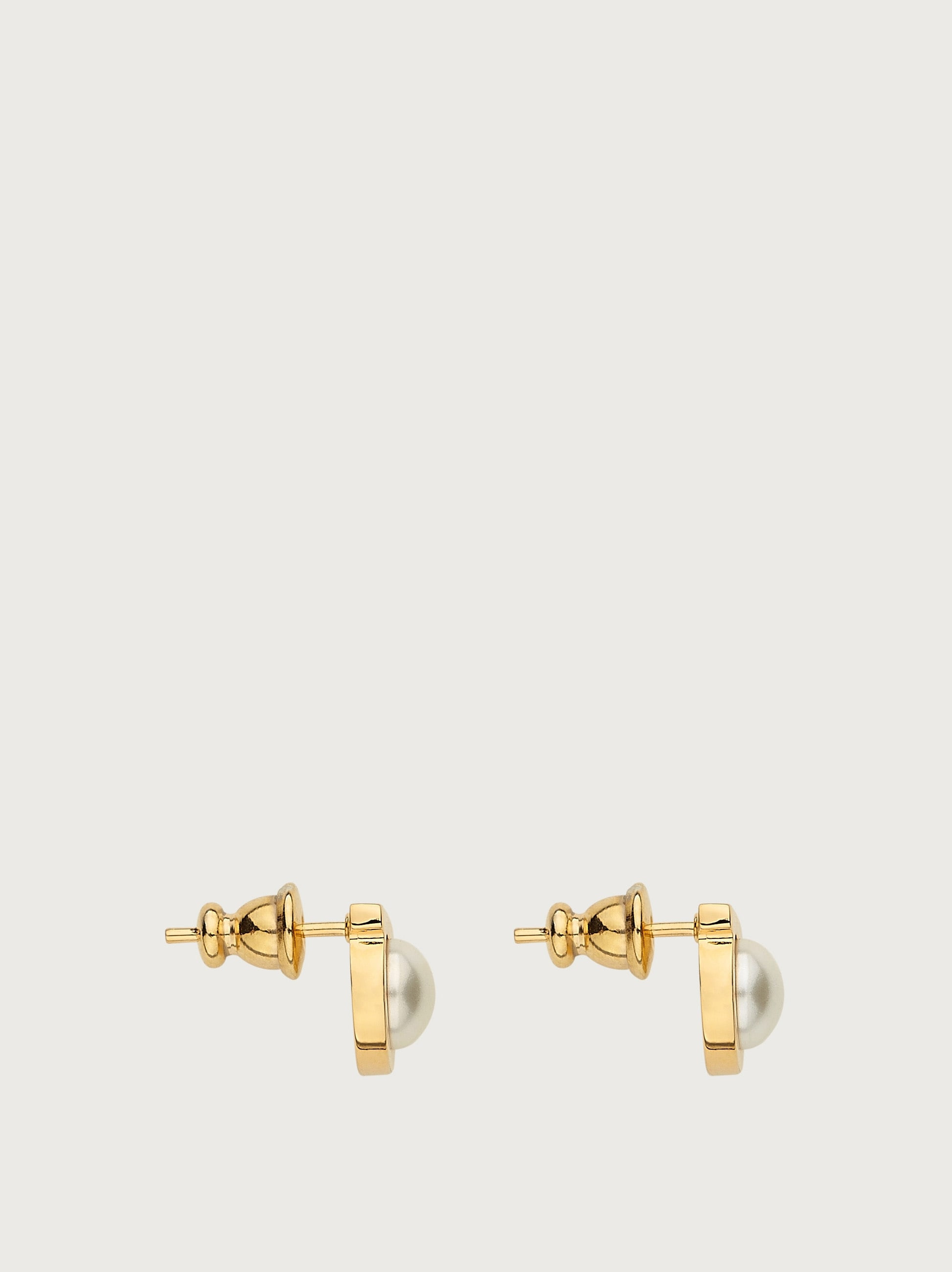Gancini pearls earrings - 3