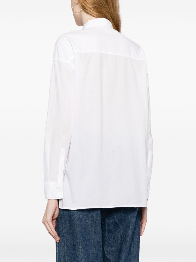 spread-collar poplin shirt 4