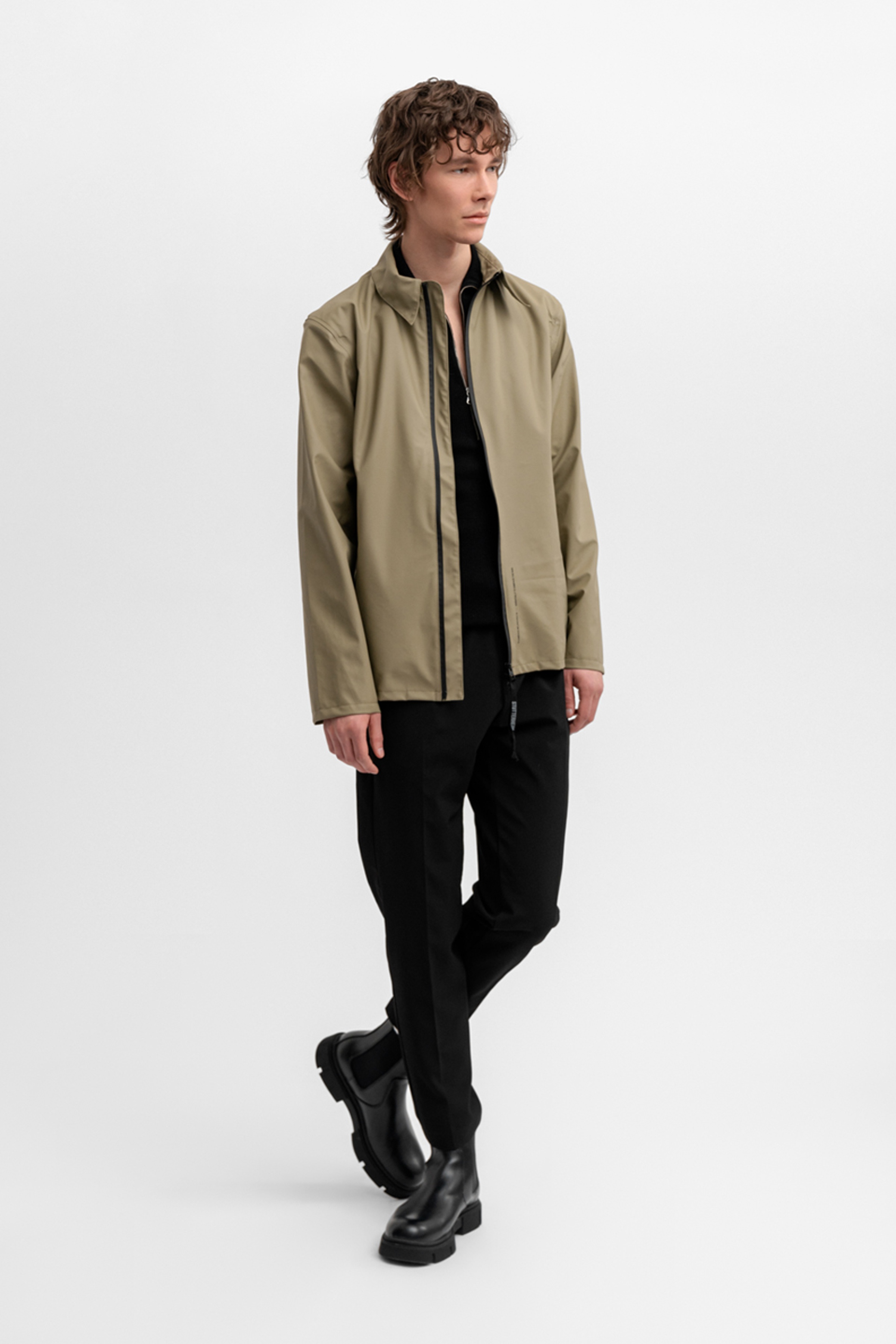 Notting Hill Lightweight Overshirt Aloe - 2
