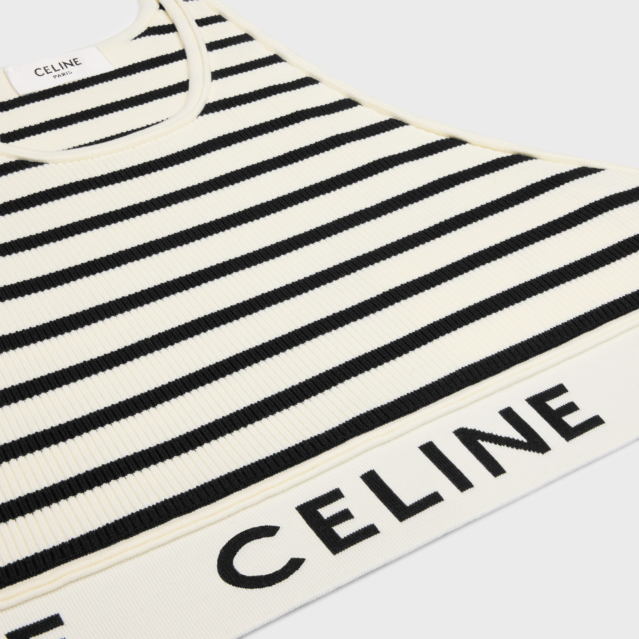 CELINE MESH SPORTS BRA - 3