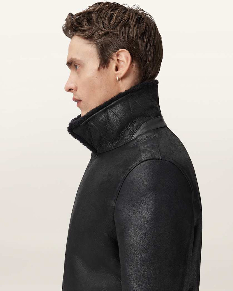 CORREZ SHEARLING BIKER JACKET 5
