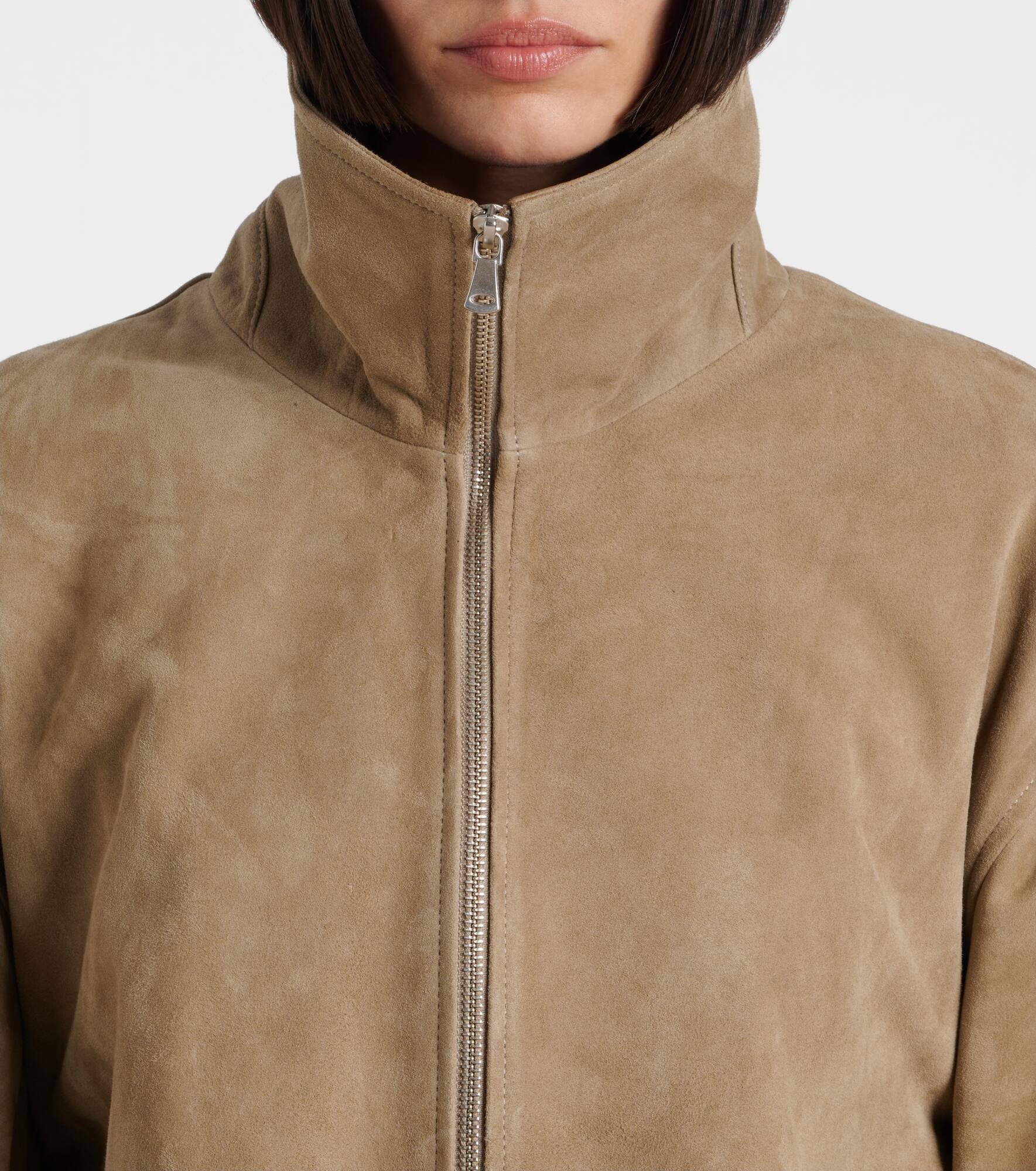 Beck suede bomber jacket - 4