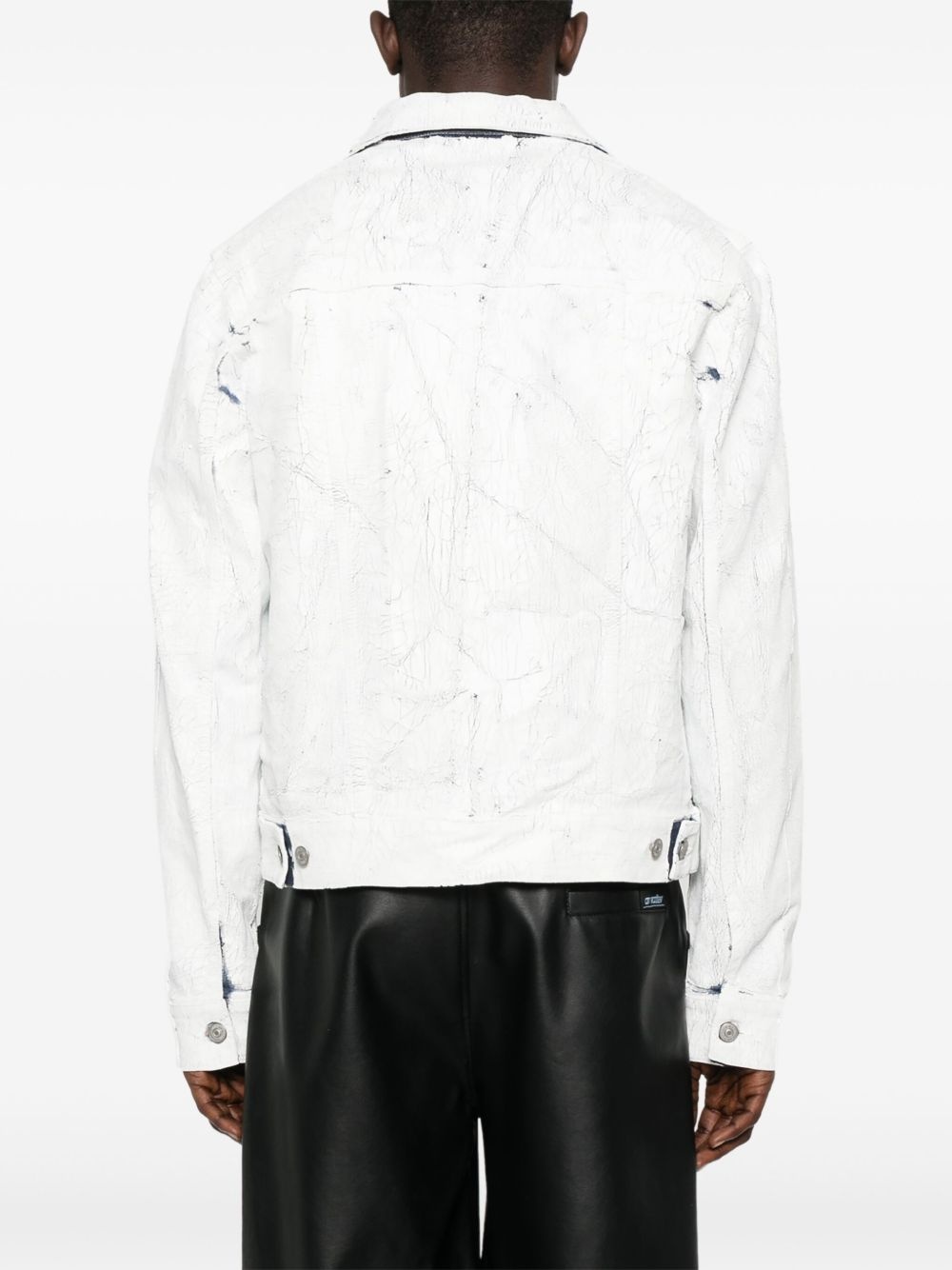 COATED DENIM JACKET - 4