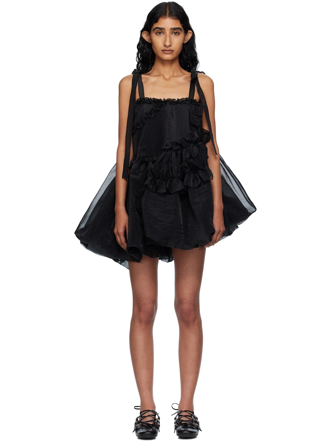 Black Cristina Minidress - 1