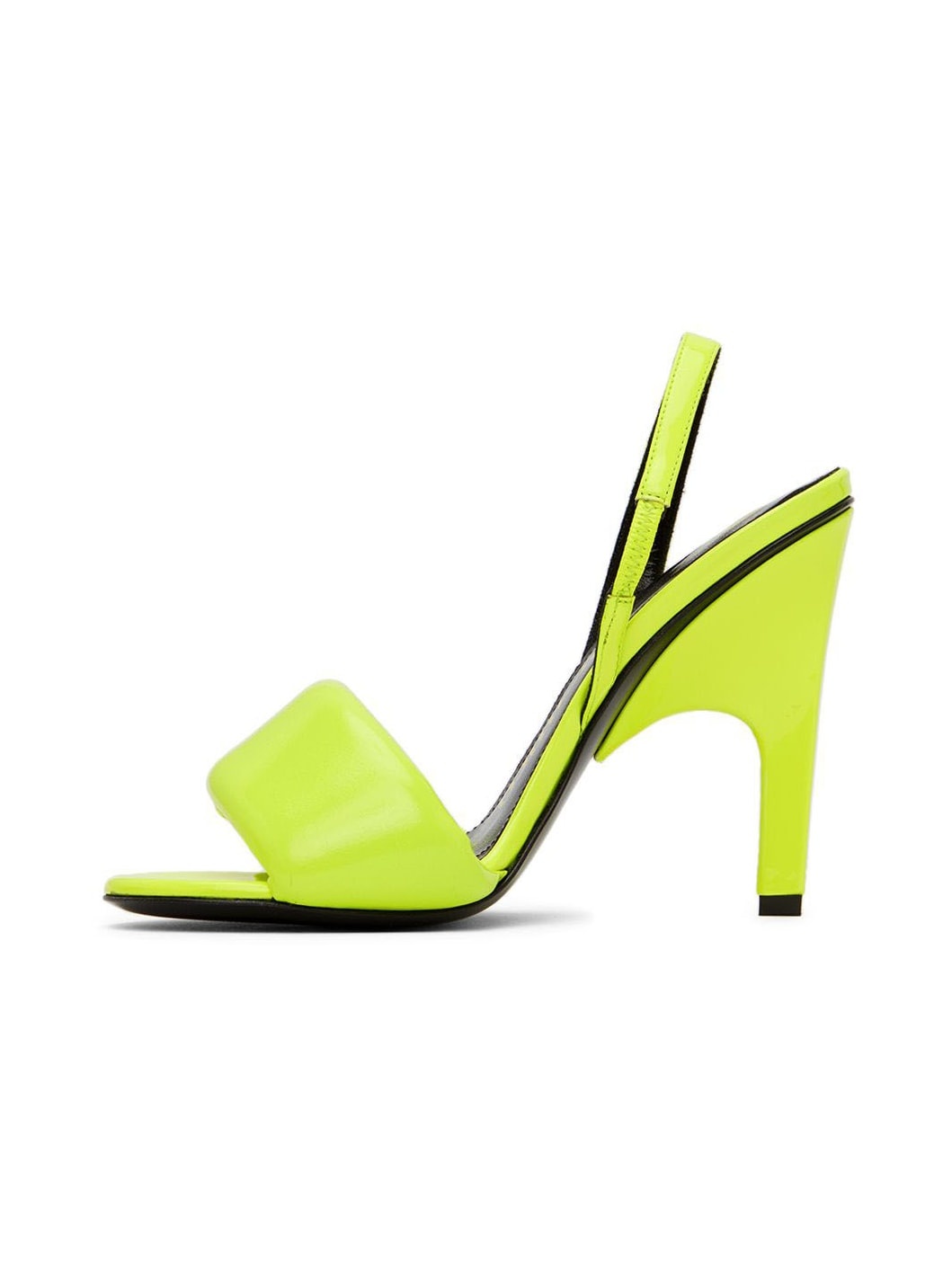 Yellow Rem Heeled Sandals - 3