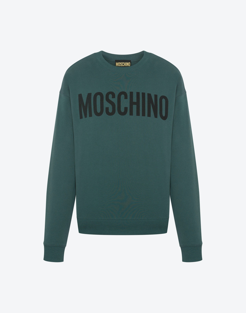 ORGANIC COTTON SWEATSHIRT WITH LOGO 1