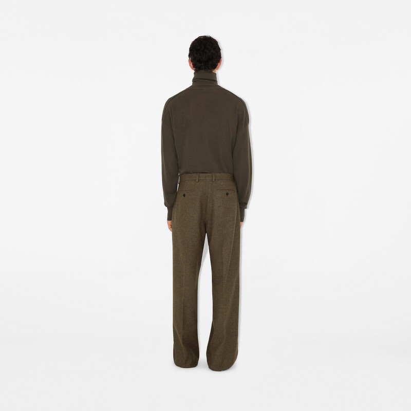 Wool Tailored Trousers 4