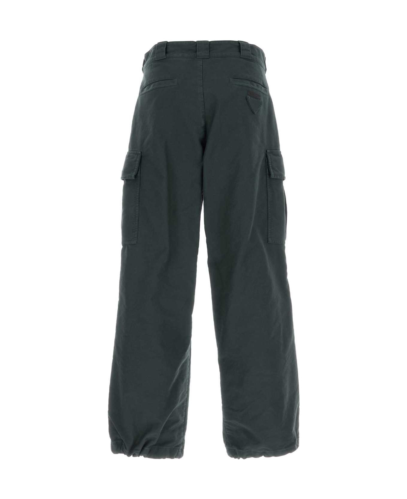 Charcoal Twill Cargo Pant - 2