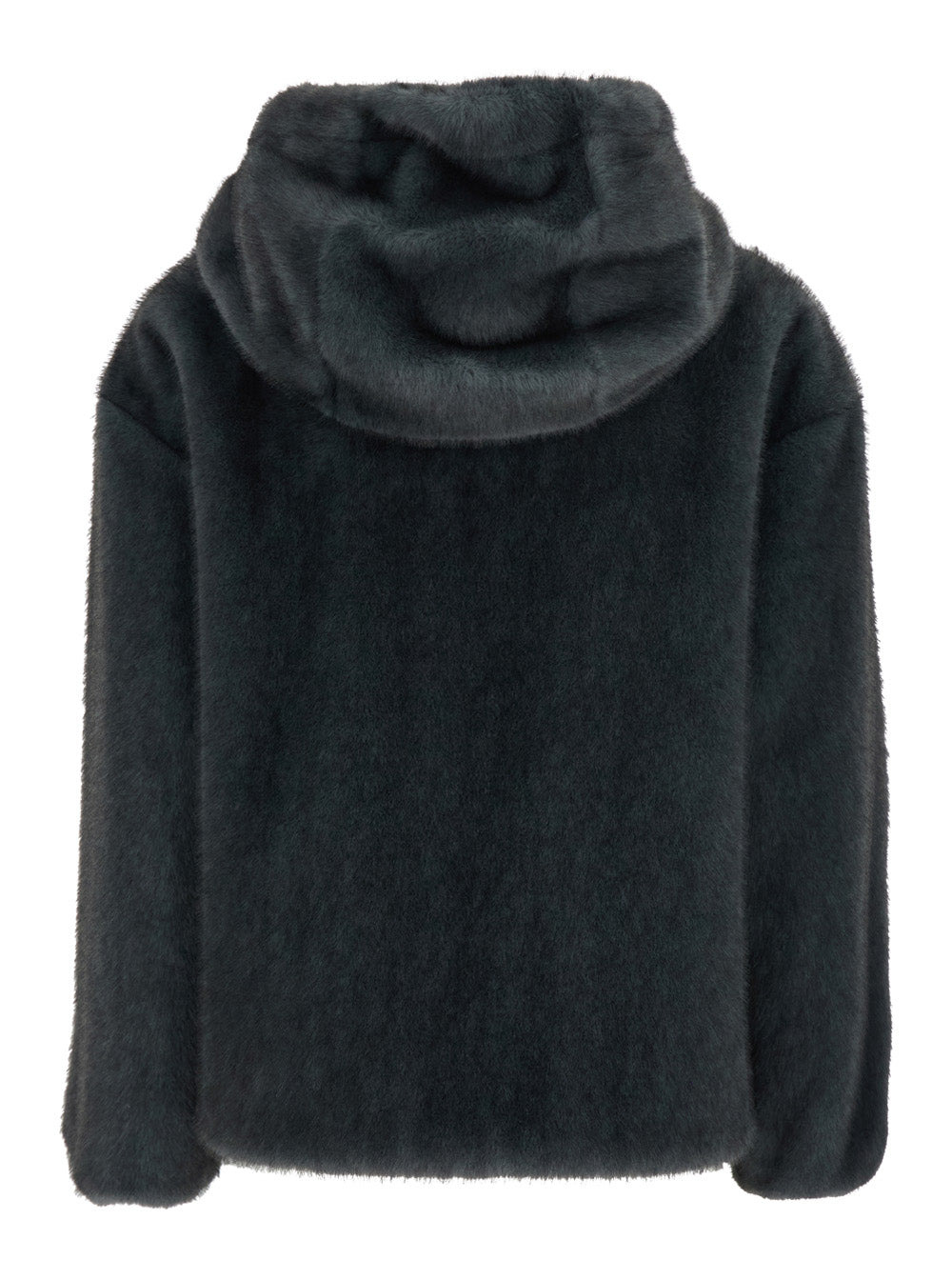 Herno Women Bomber Soft Faux Fur - 2