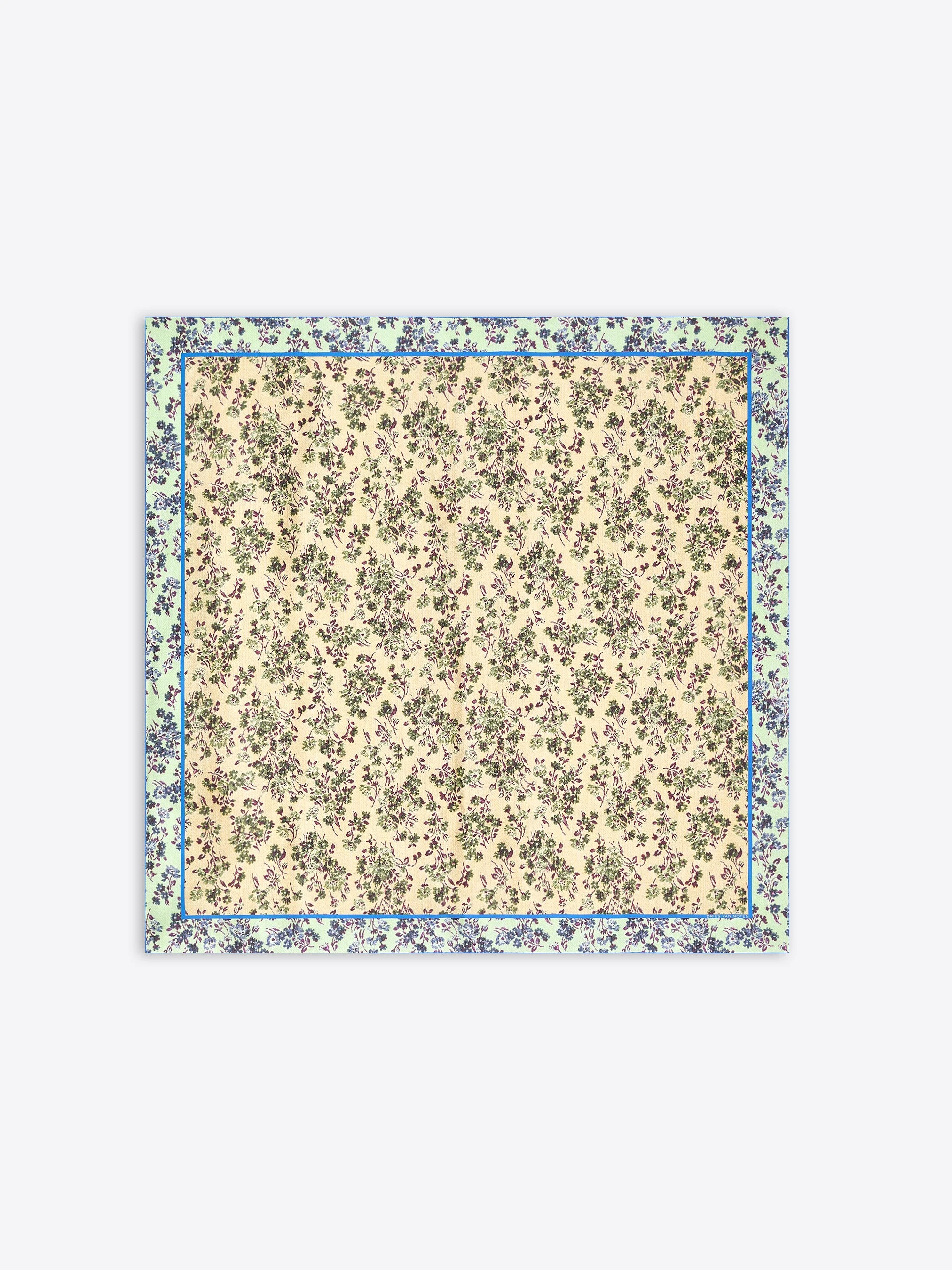SILK SQUARE SCARF - 1