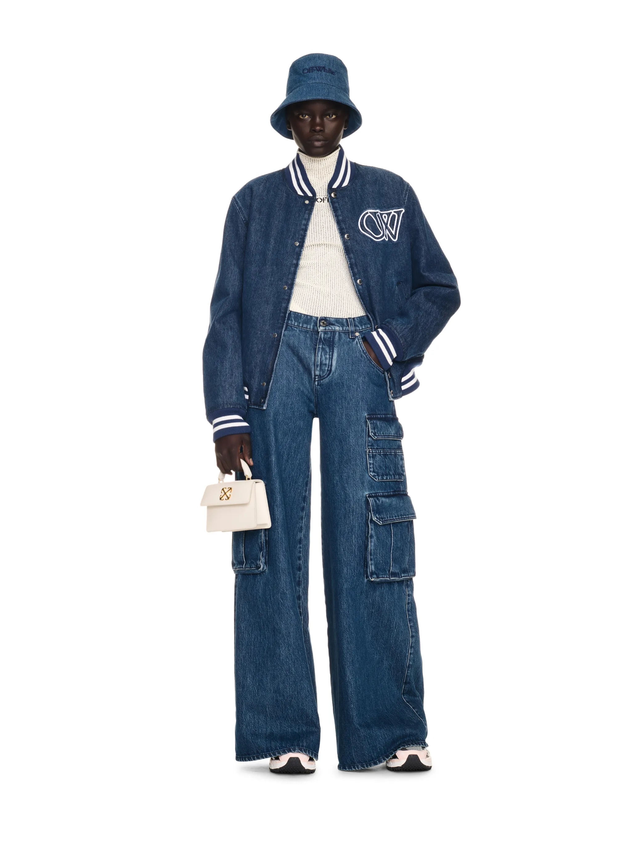 Ow Full Denim Varsity - 2