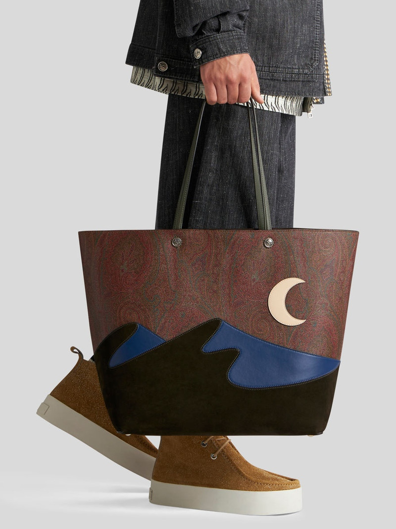 MAXI ETRO ESSENTIAL BAG WITH PATCH 3