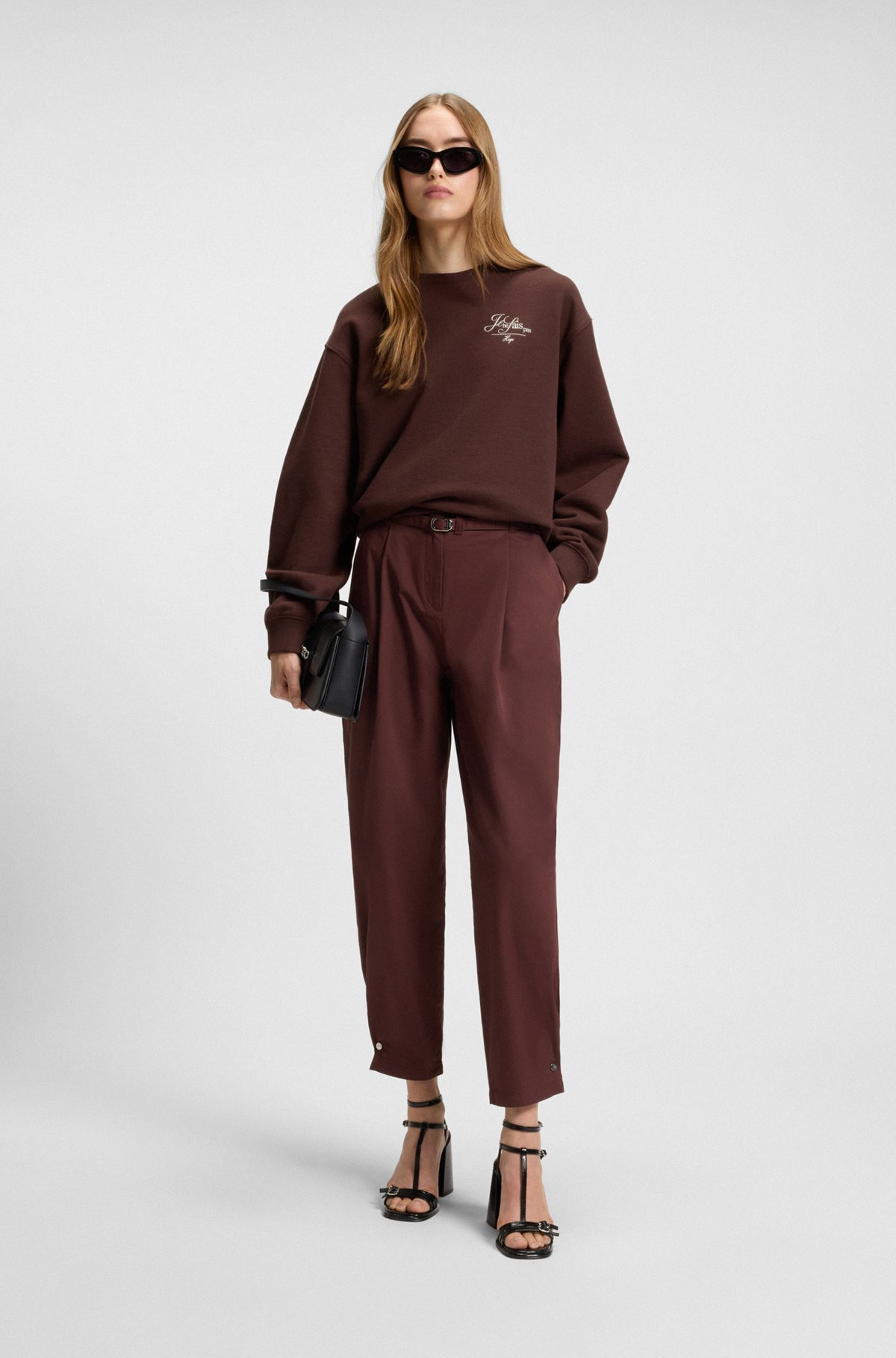 COTTON-TERRY SWEATSHIRT WITH PARISIAN GRAPHIC PRINT - 3