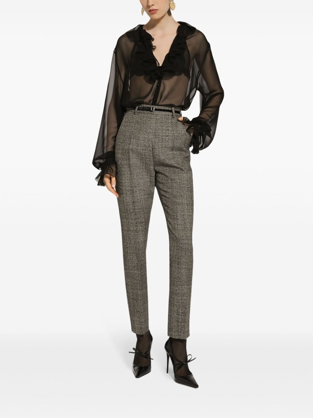 virgin wool trousers - 2