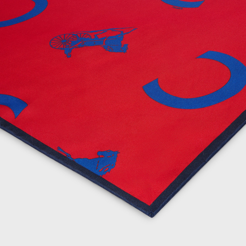 square IN silk twill 3