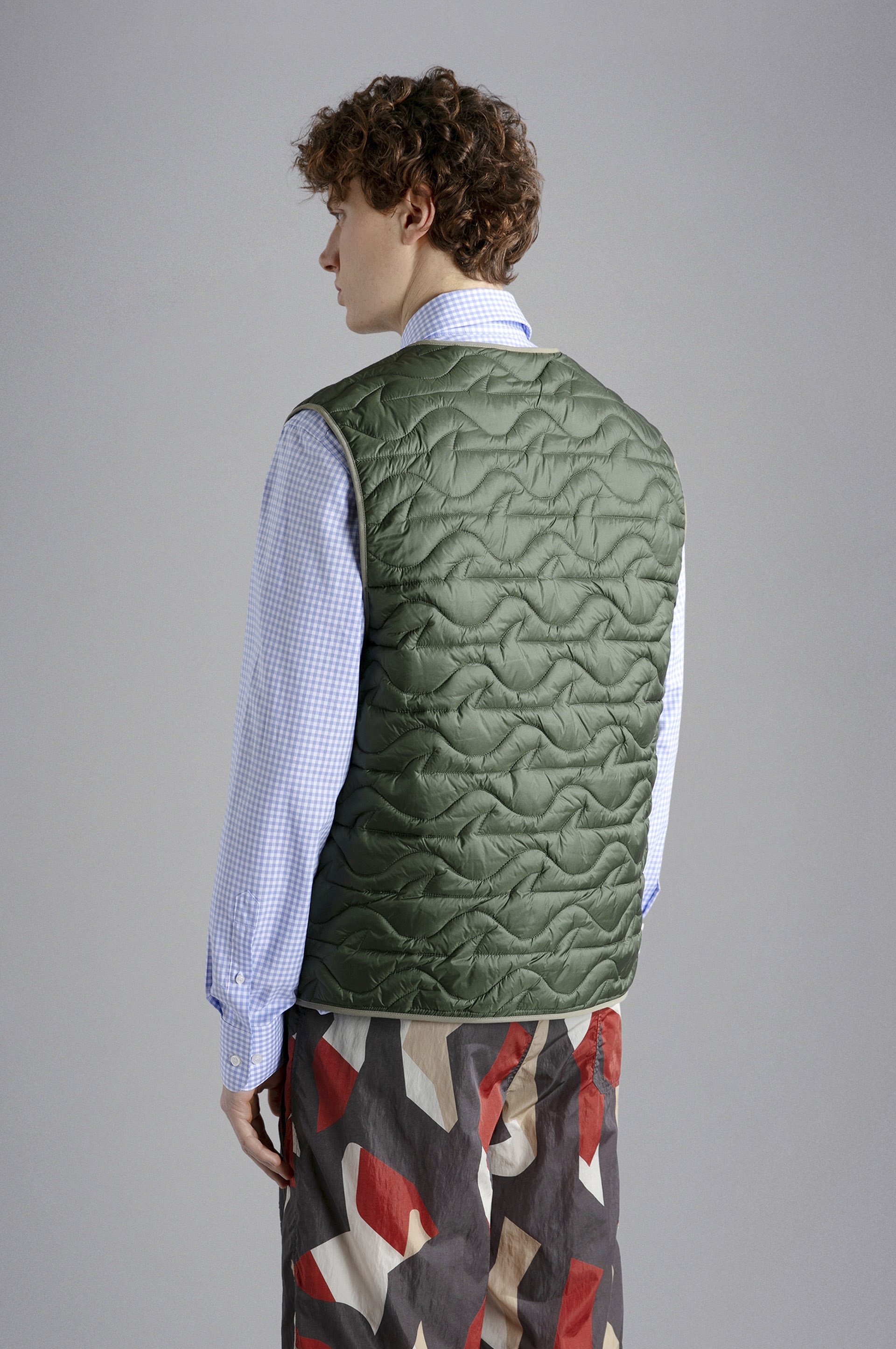SHARK QUILTED GILET - 3