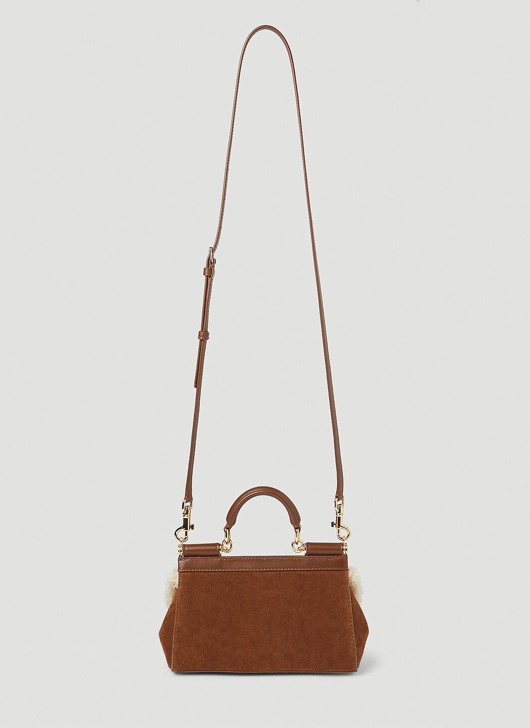 Sicily Suede Small Handbag - 3