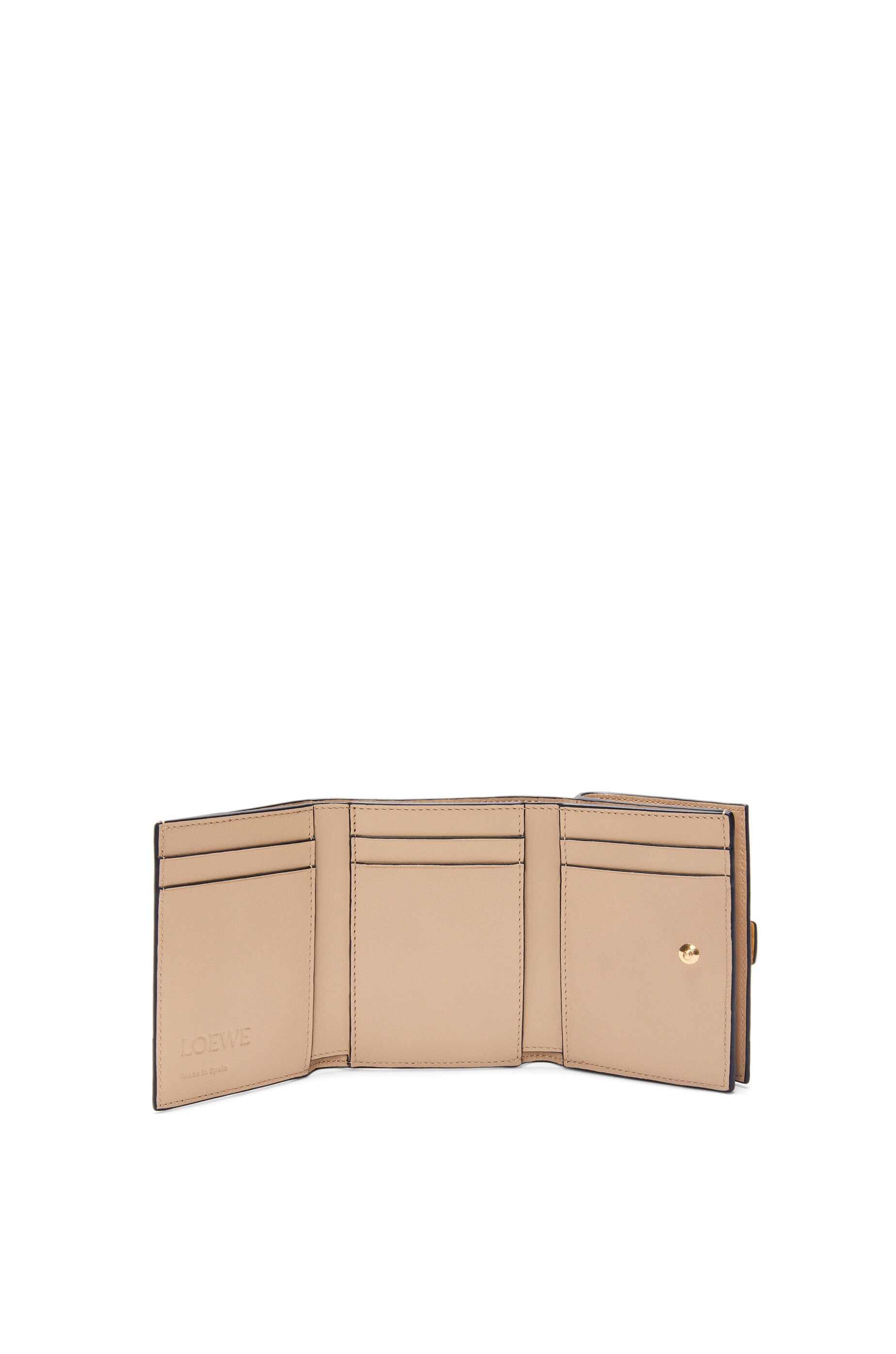 Trifold wallet in soft grained calfskin - 2