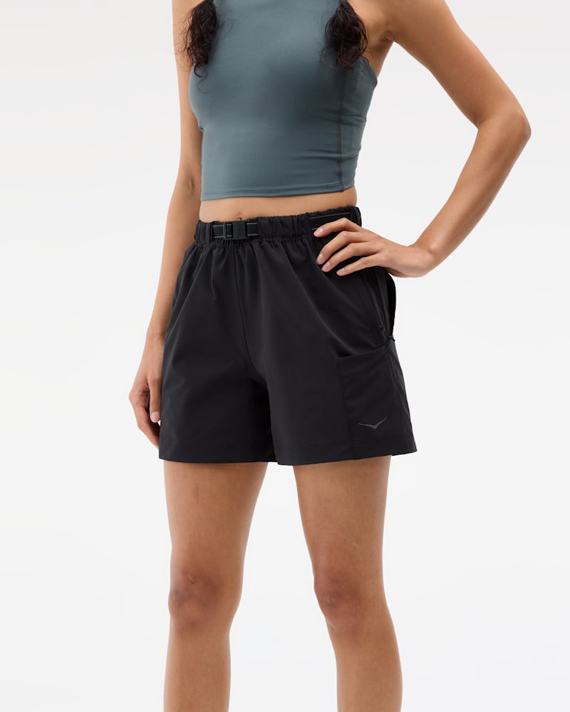Women's Woodland Hike Short in Black 1