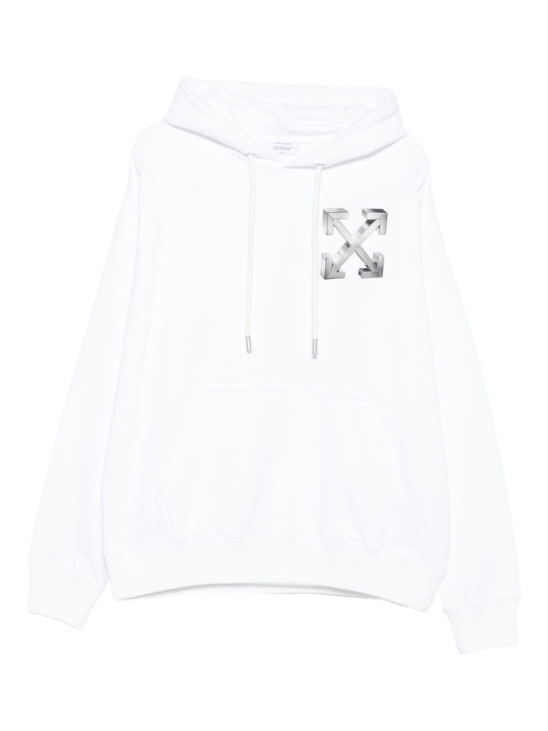 logo-print hoodie 1