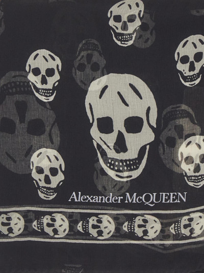 Alexander McQueen Black Scarf outlook