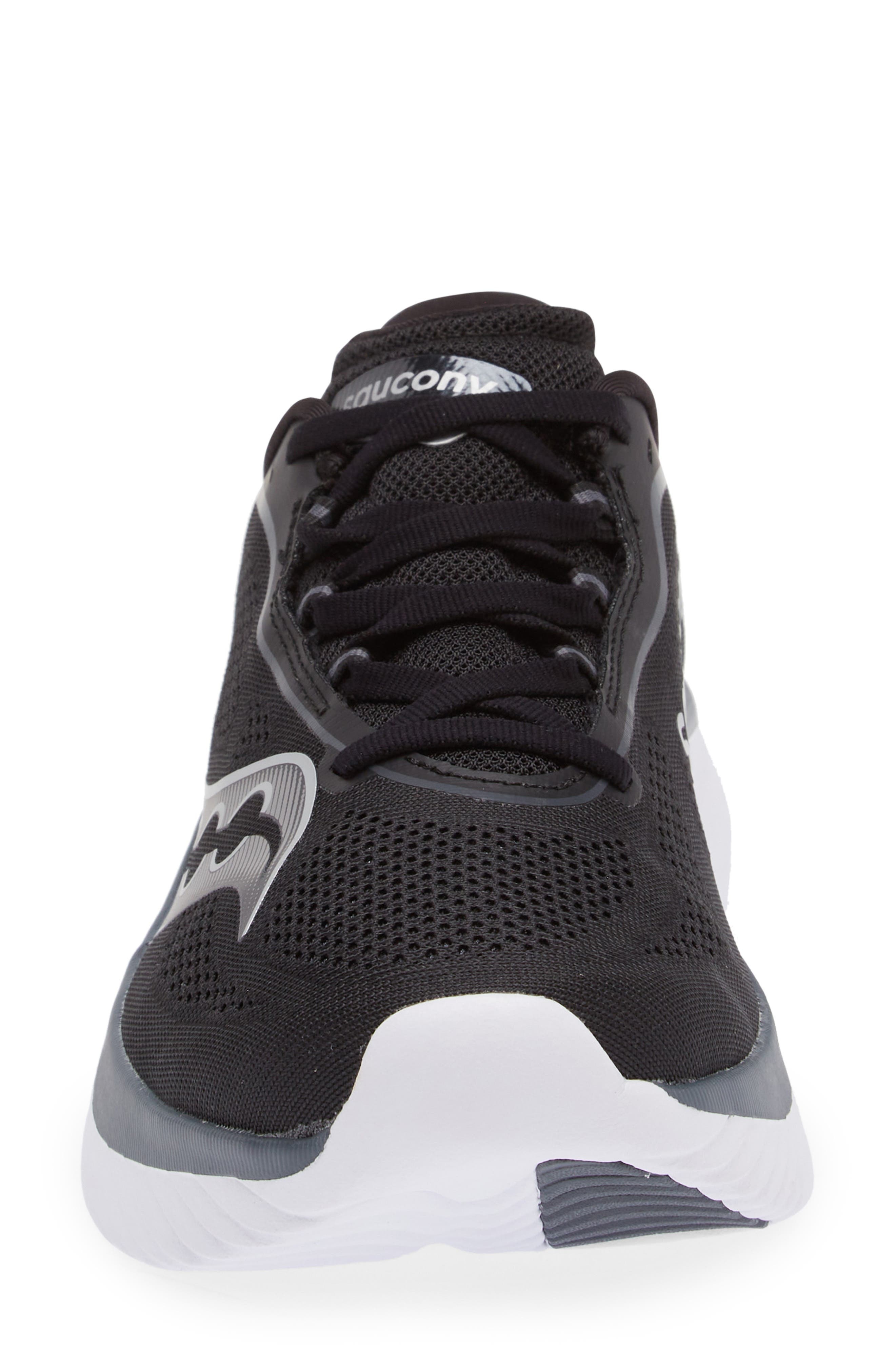 Saucony Kinvara 15 Running Shoe in Black/White at Nordstrom - 4