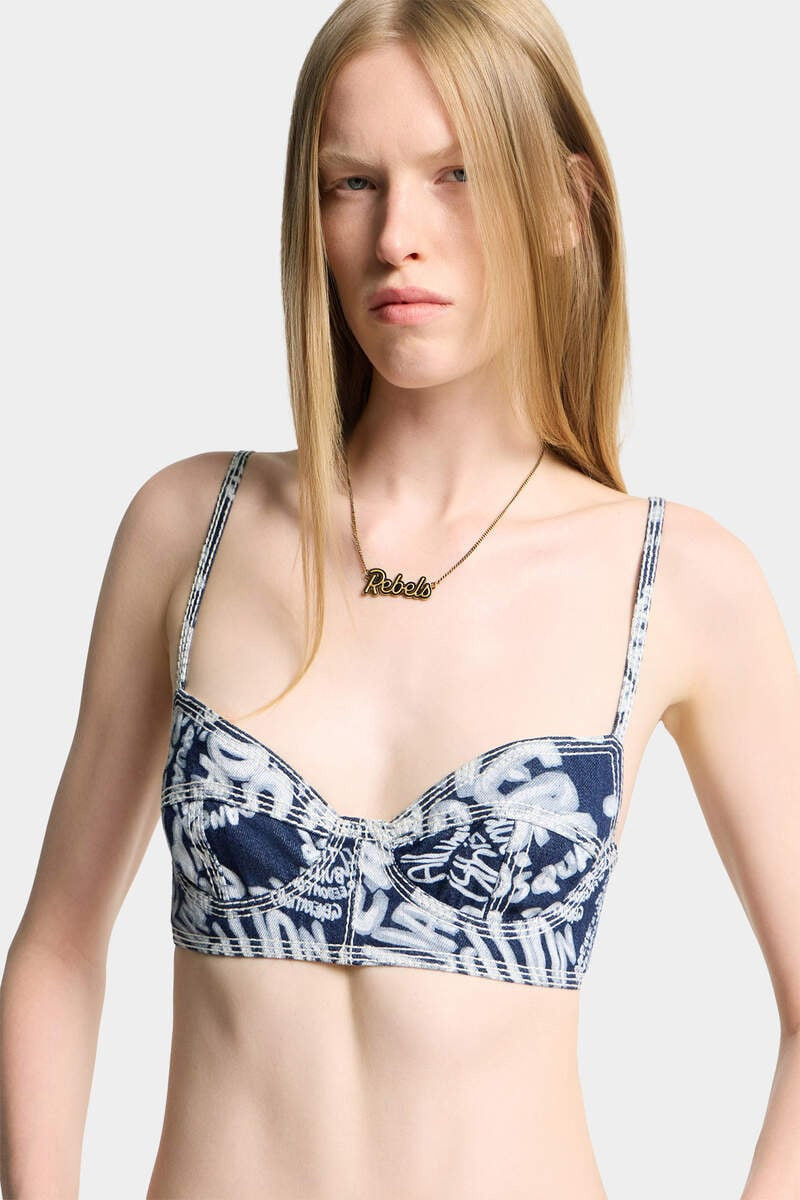 REBEL HIBISCUS DARK FLOWER WASH TIKI BRA 5