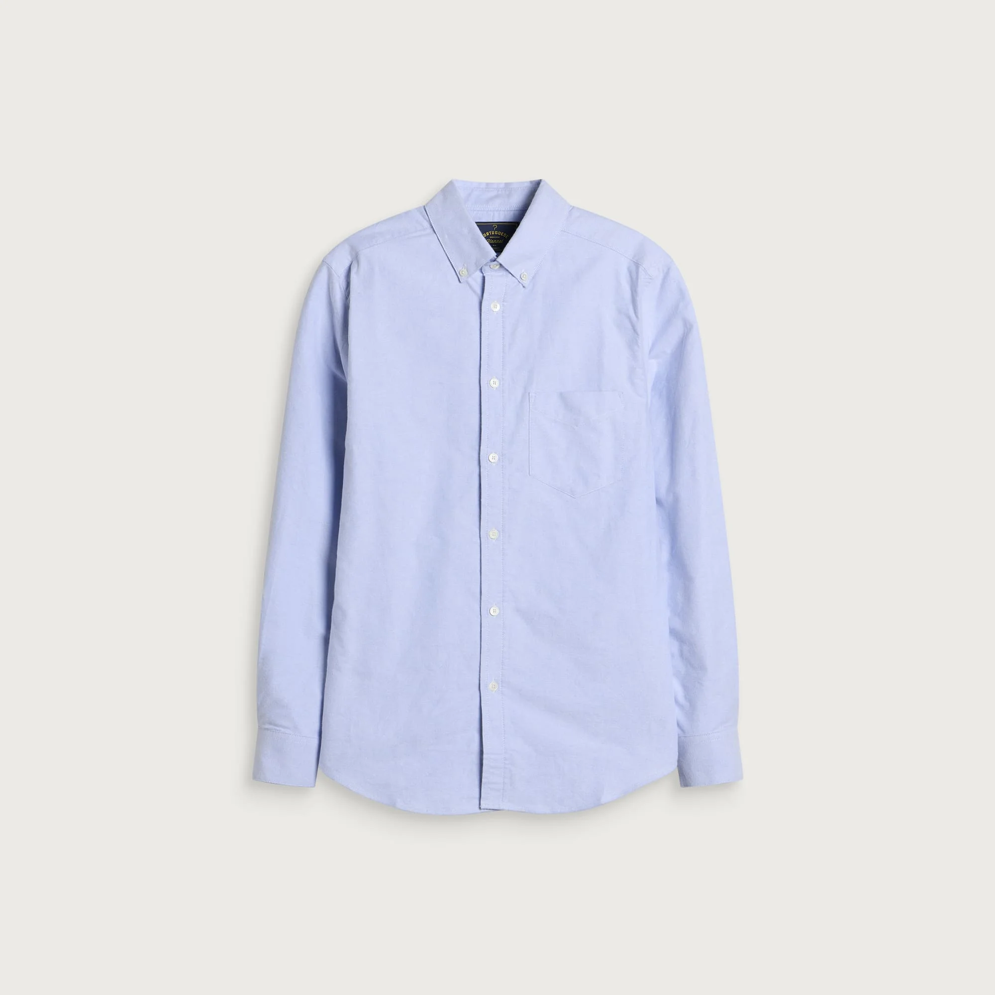 Portuguese Flannel Brushed Button Down Oxford Shirt - 1
