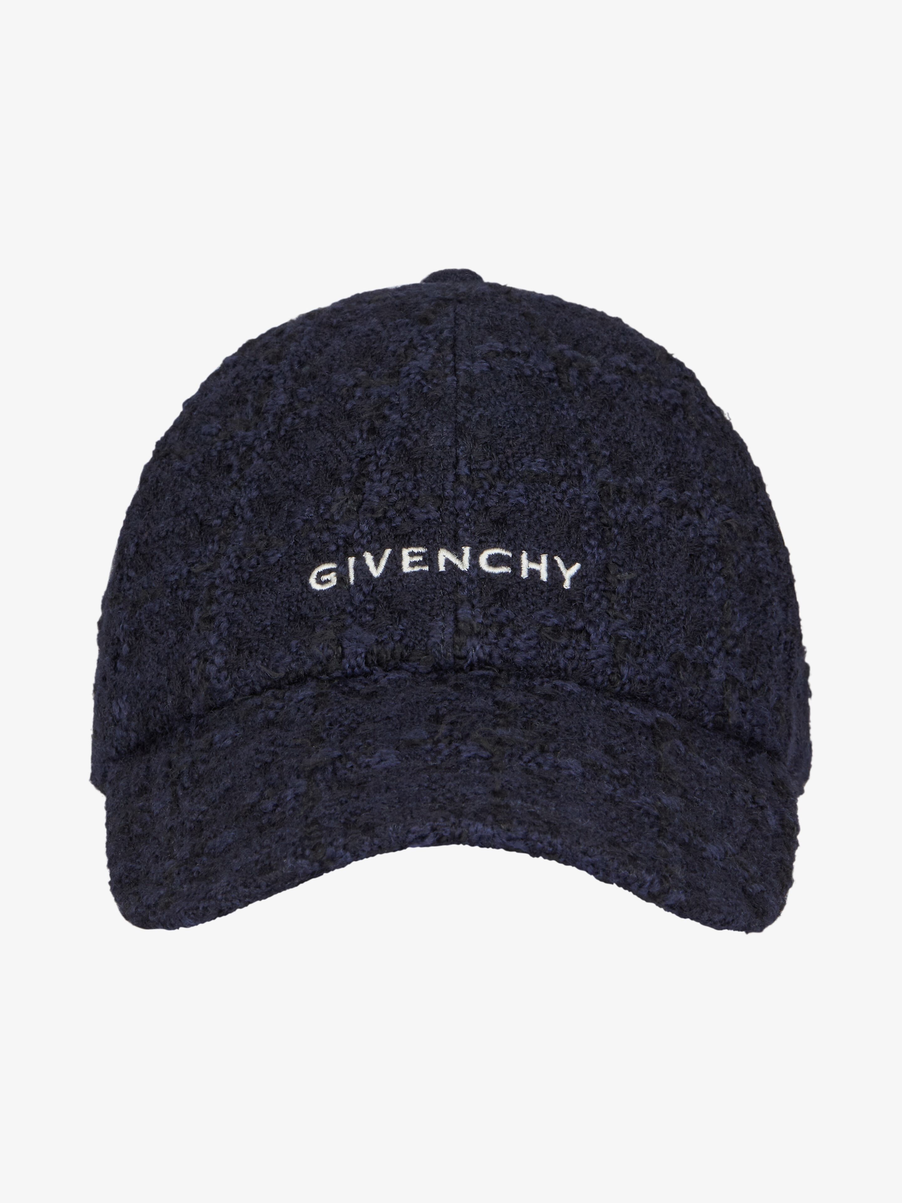 GIVENCHY EMBROIDERED CAP IN TWEED - 5