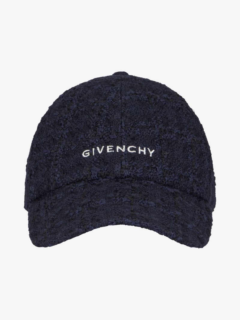 GIVENCHY EMBROIDERED CAP IN TWEED 5