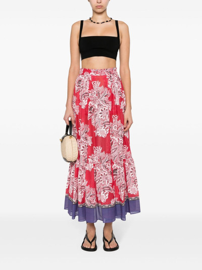 Etro floral-print maxi skirt outlook