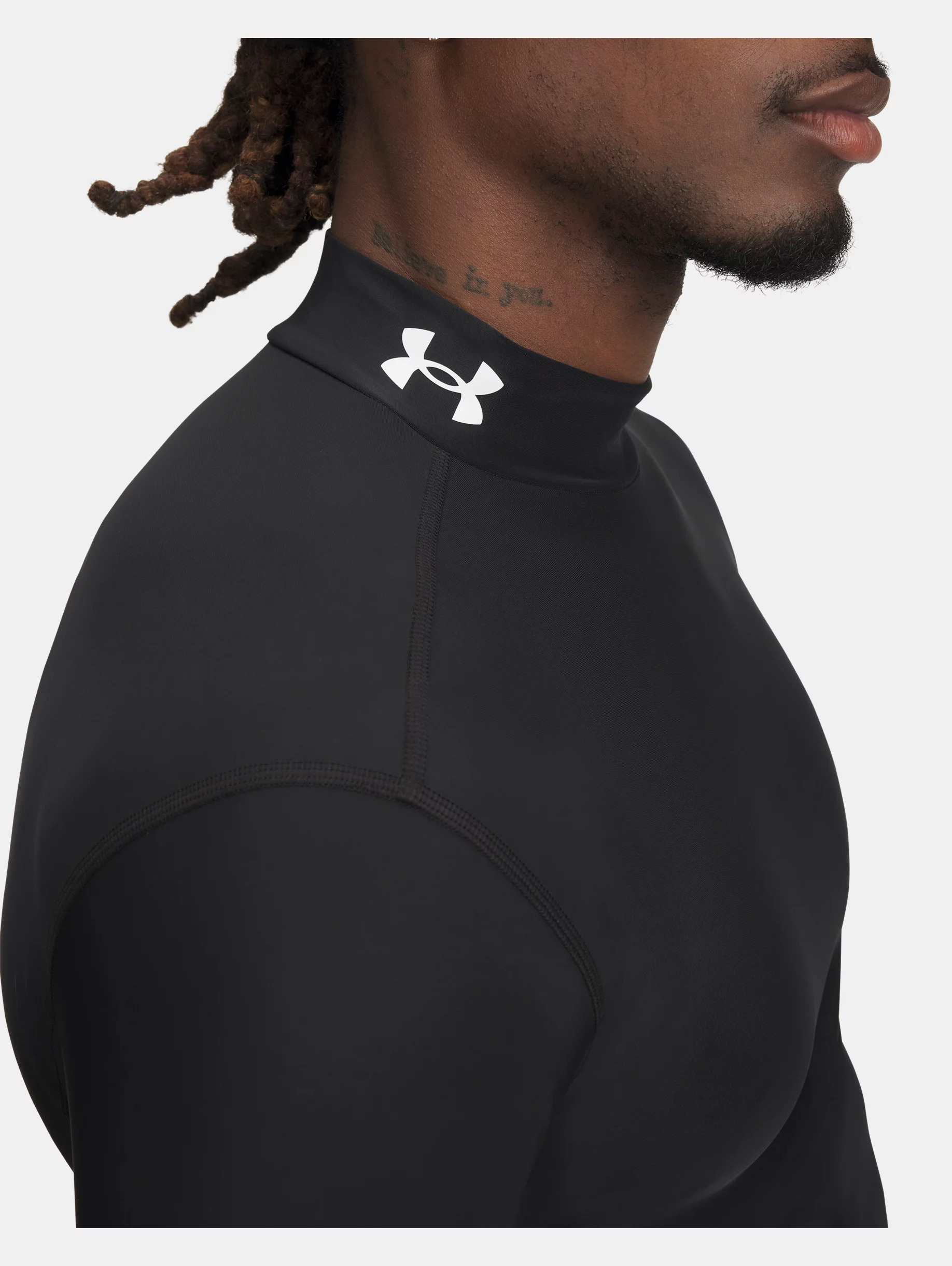 Men's HeatGear® OG Compression Mock Long Sleeve - 4