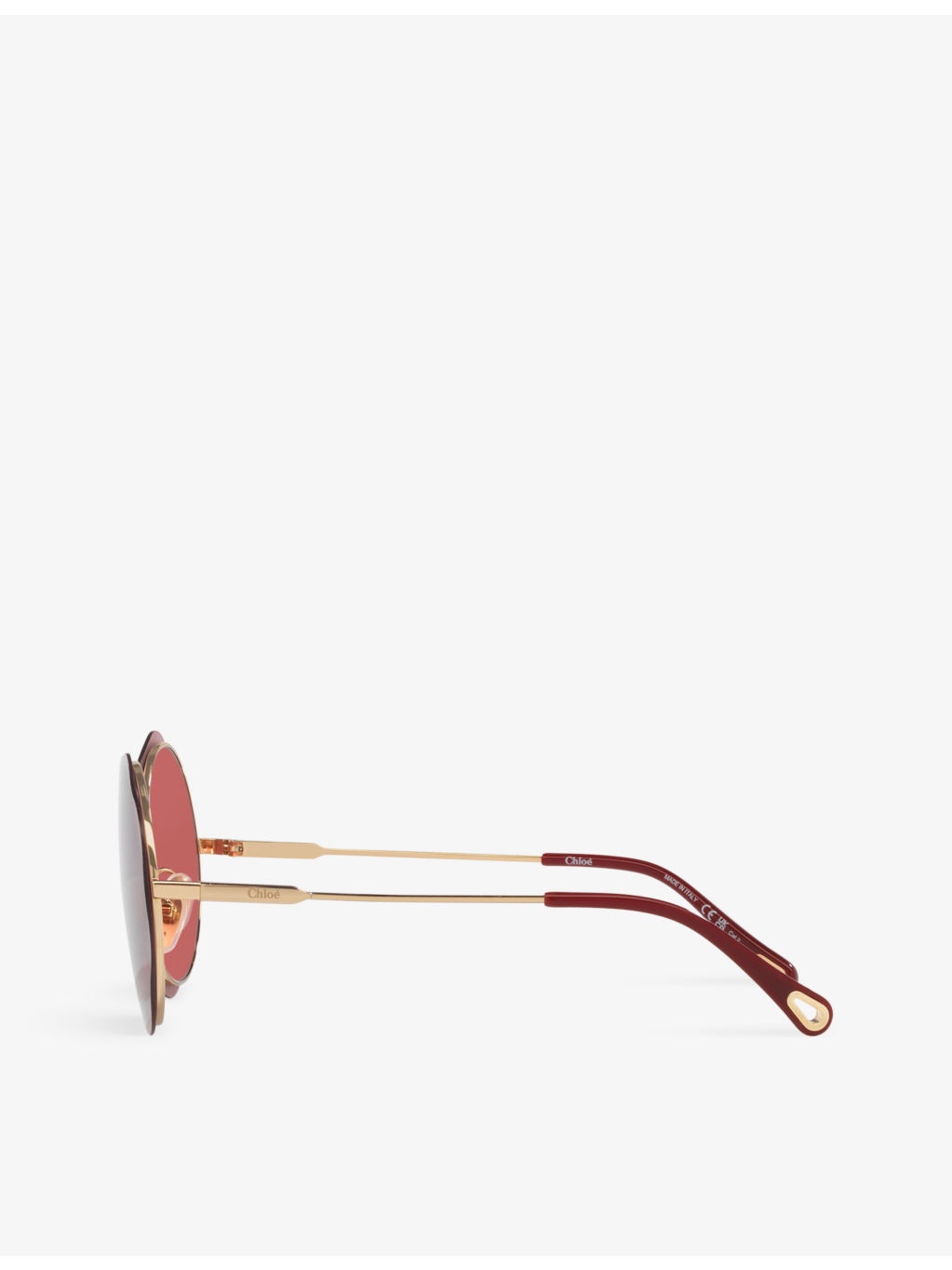CH0202S metal round frame sunglasses - 4