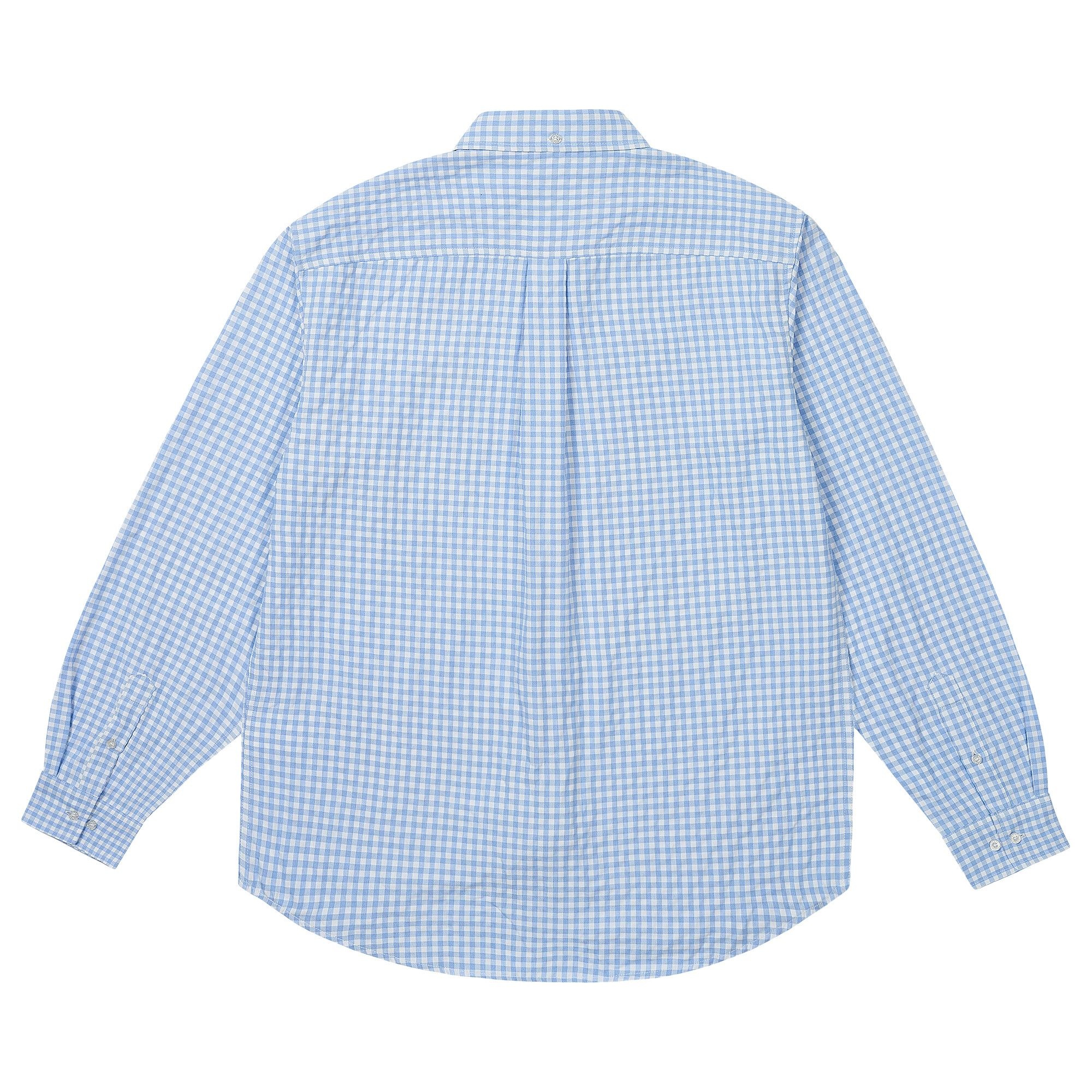 Palace Seersucker Oxford Shirt 'Blue Gingham' - 2