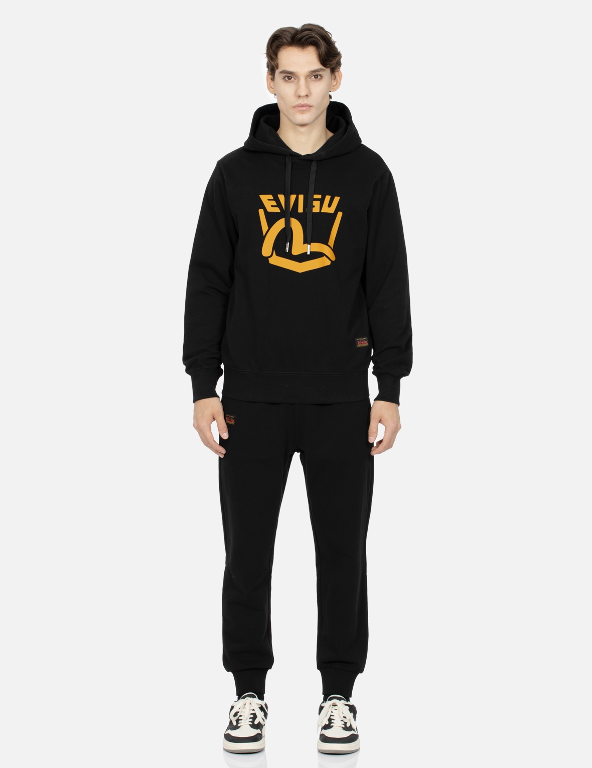 POCKET-STYLE SEAGULL PRINT REGULAR FIT SWEATSHIRT - 5