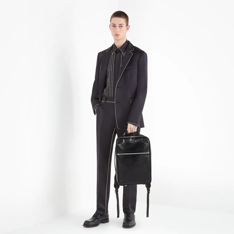 FENDI Black satin shirt outlook