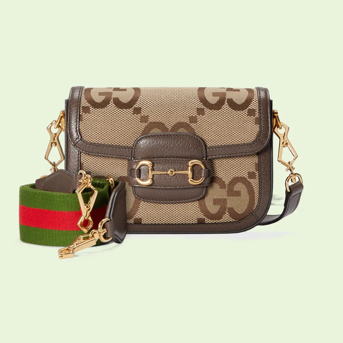 Gucci Horsebit 1955 jumbo GG mini bag - 1