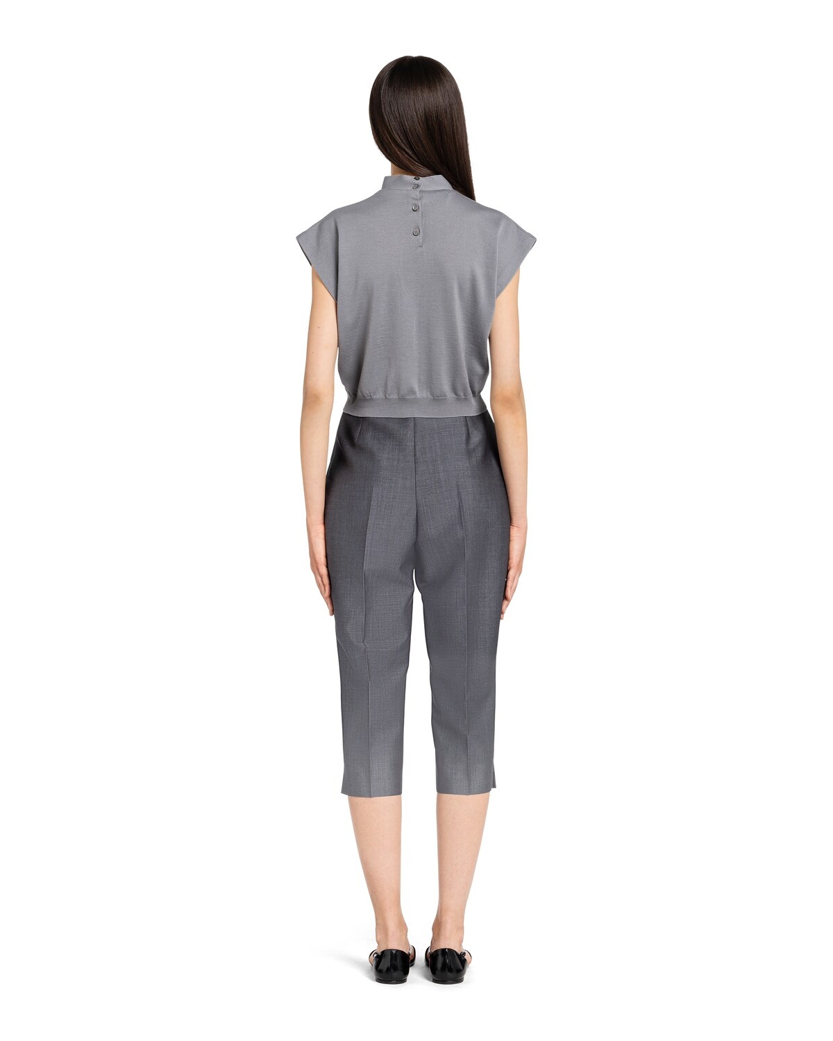 Worsted wool vest - 4