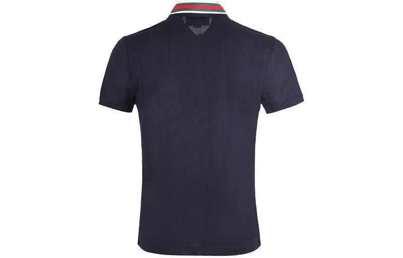 GUCCI Gucci Stripe Short Sleeve Polo Shirts 'Navy Blue' 545714-XJAGU-4685 outlook