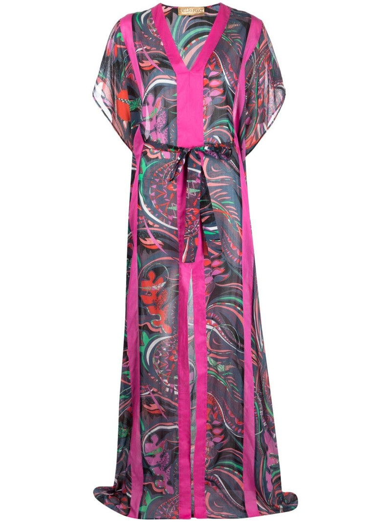 printed kaftan dress 1
