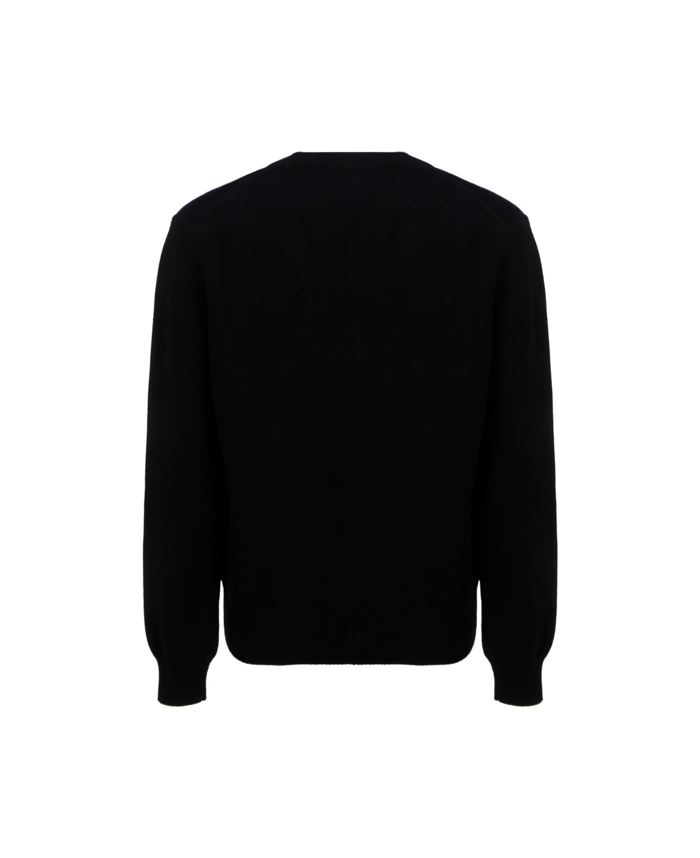 Cotton Crew-neck Sweater - 2