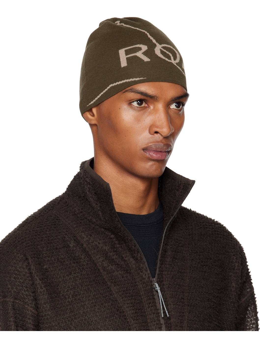 Khaki Logo Beanie - 2
