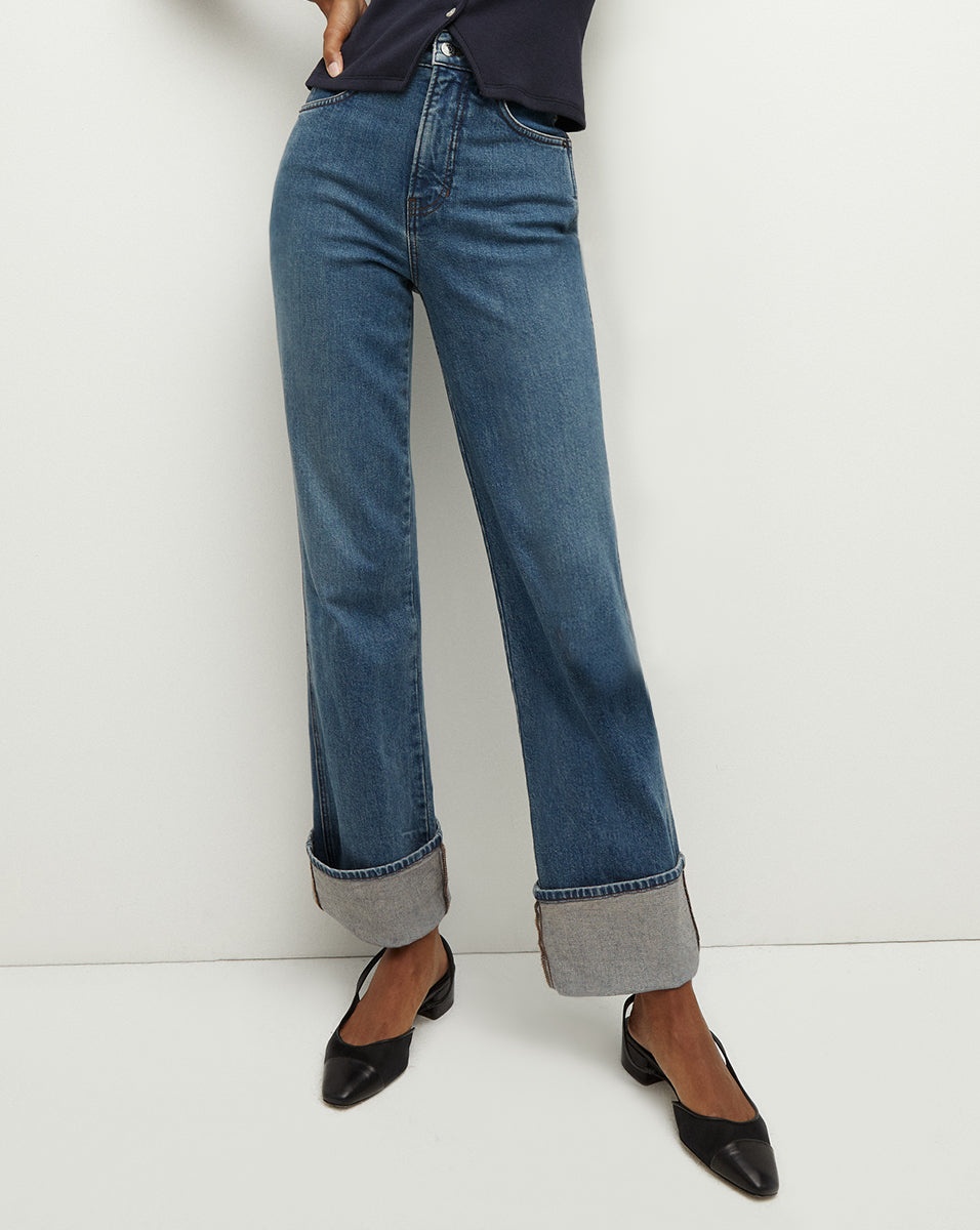 DYLAN STRAIGHT-LEG JEAN | CUFFED - 4