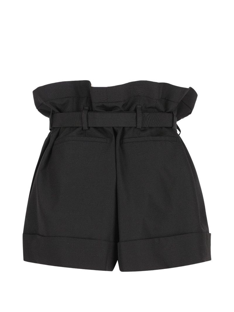 SAINT LAURENT paperbag belted shorts outlook
