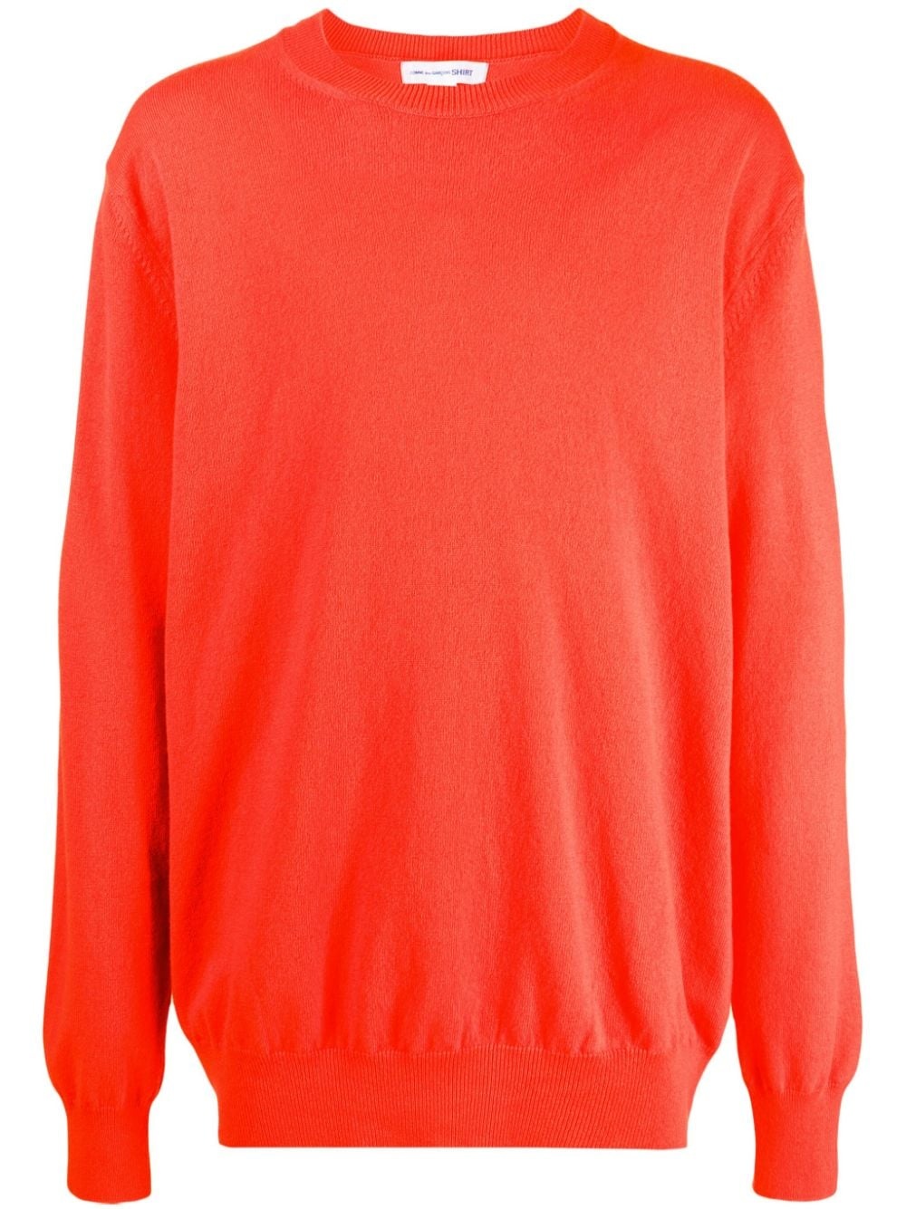 crew-neck wool jumper - 1