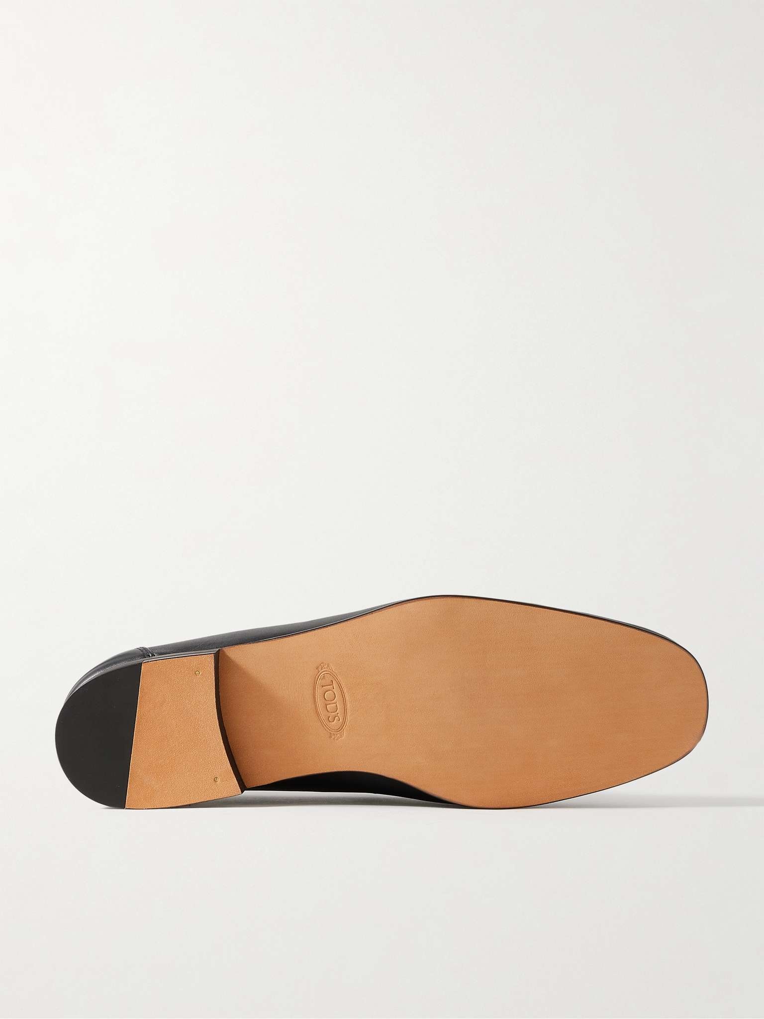 Leather Penny Loafers - 3