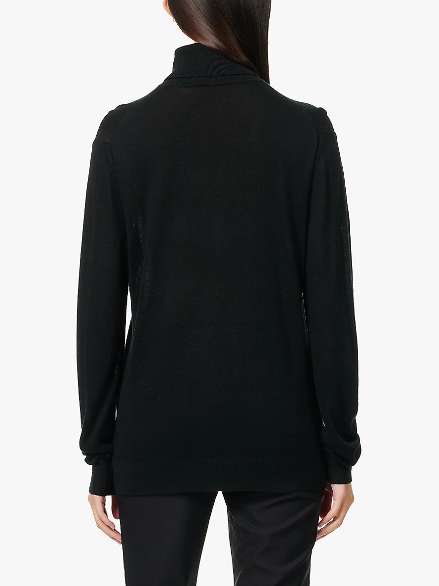 Yishai turtleneck silk-blend jumper - 4