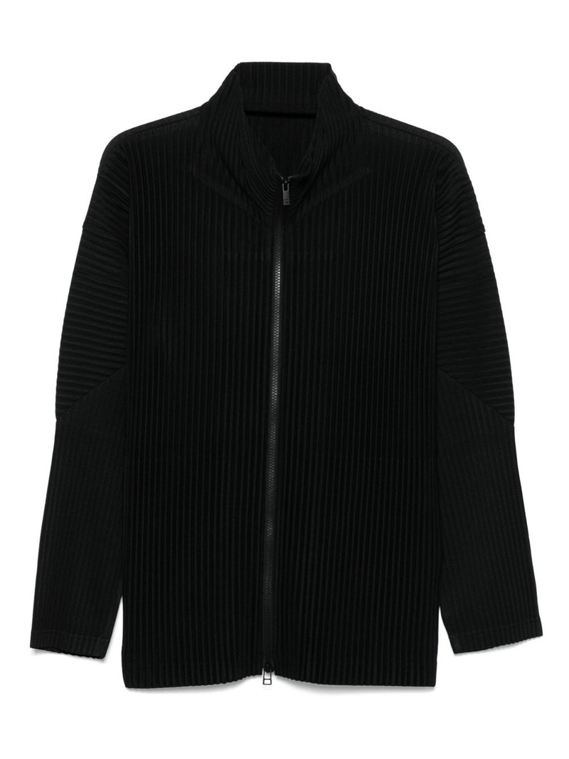 plissé jacket - 1