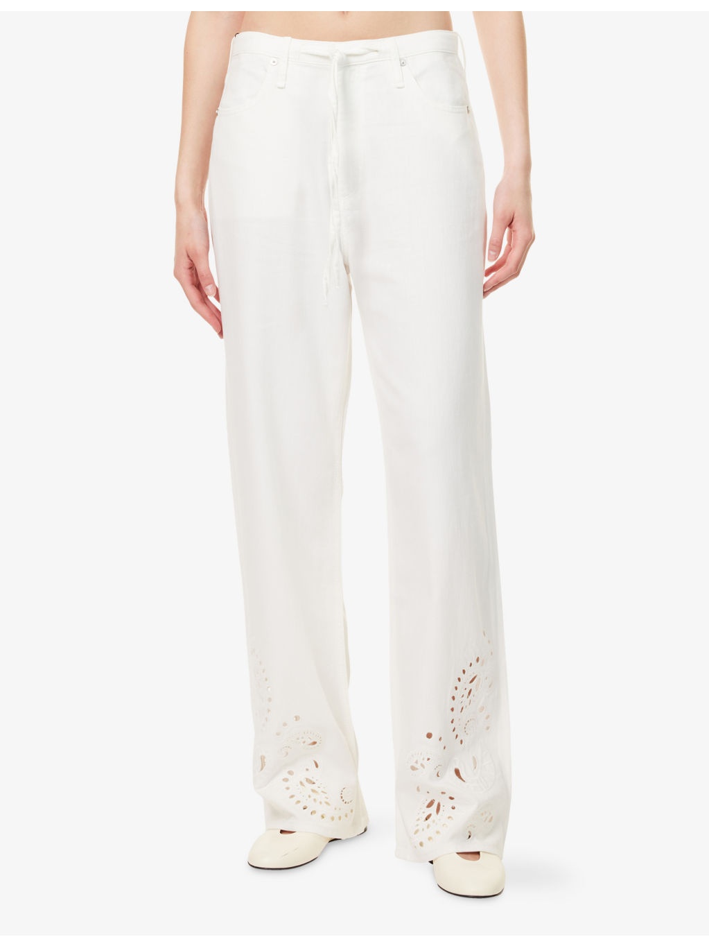 Ultra Featherweight Cotton-Blend Jeans - 3